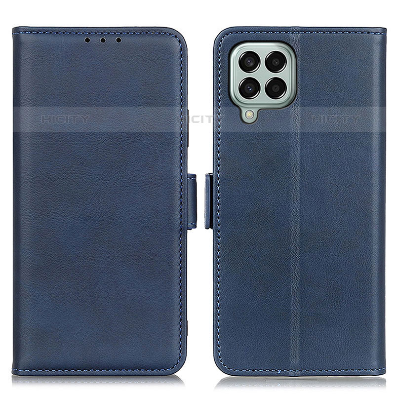 Funda de Cuero Cartera con Soporte Carcasa M15L para Samsung Galaxy M33 5G Azul