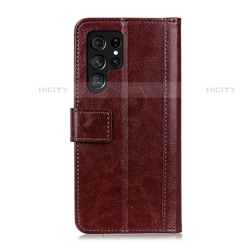 Funda de Cuero Cartera con Soporte Carcasa M19L para Samsung Galaxy S21 Ultra 5G