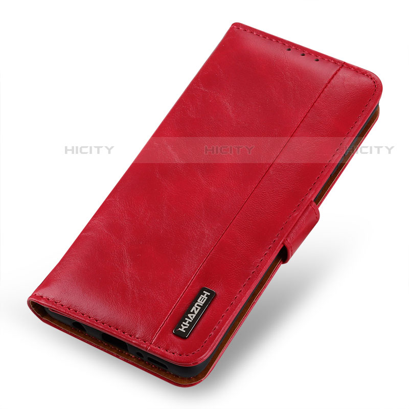 Funda de Cuero Cartera con Soporte Carcasa M25L para Samsung Galaxy S21 Plus 5G Rojo