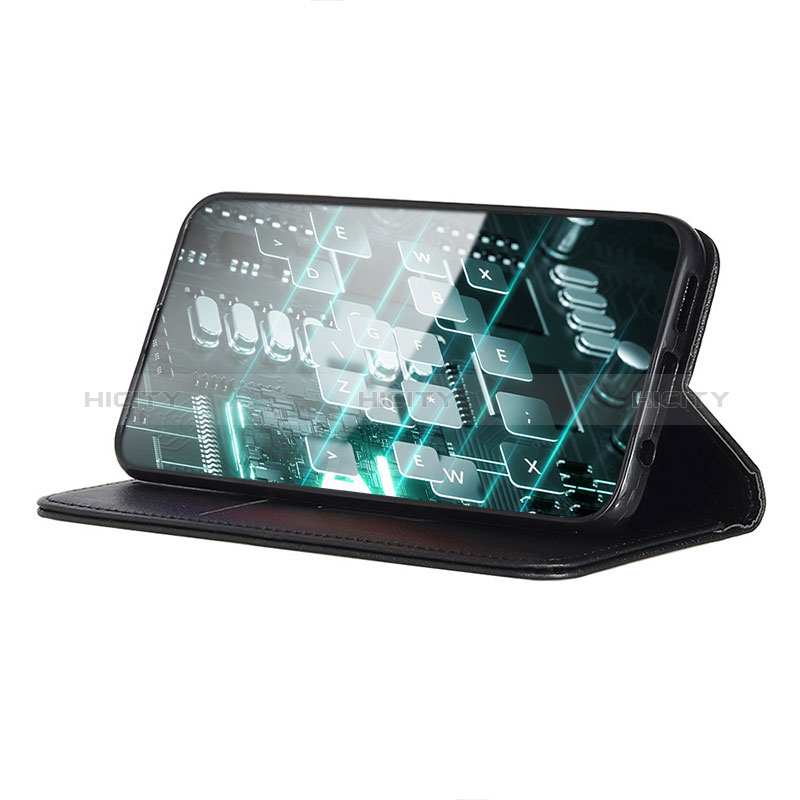 Funda de Cuero Cartera con Soporte Carcasa N01P para Samsung Galaxy Quantum2 5G