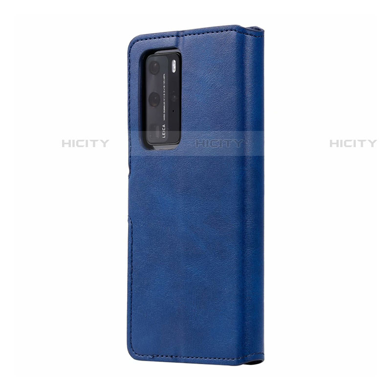 Funda de Cuero Cartera con Soporte Carcasa N02 para Huawei P40 Pro