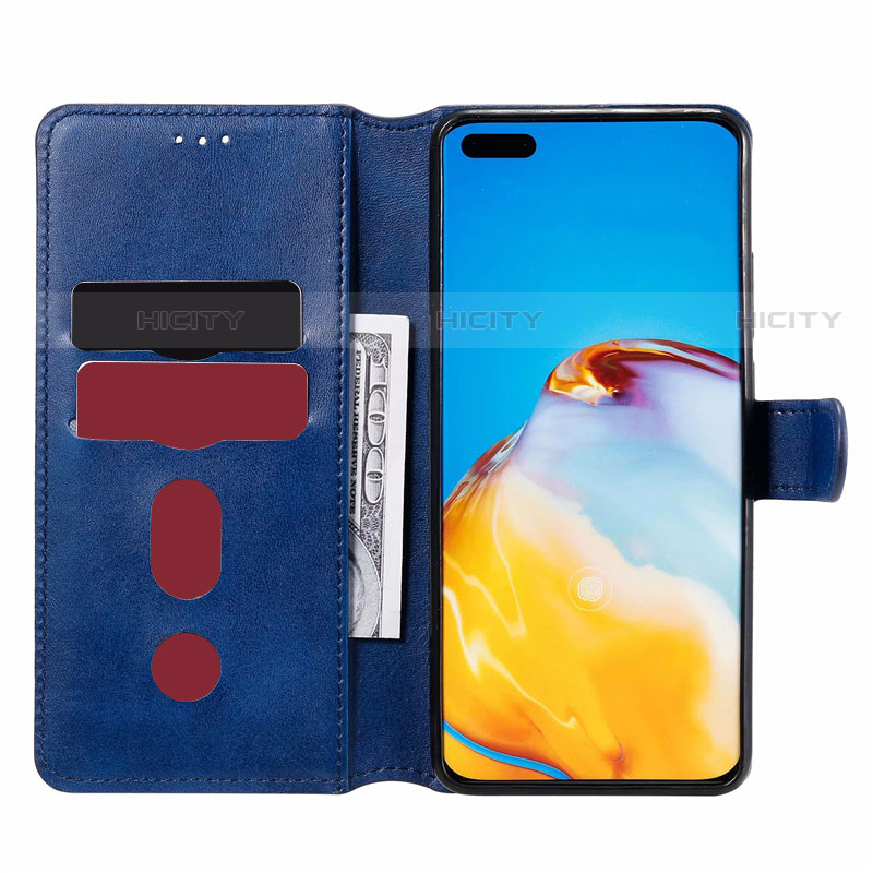 Funda de Cuero Cartera con Soporte Carcasa N02 para Huawei P40 Pro