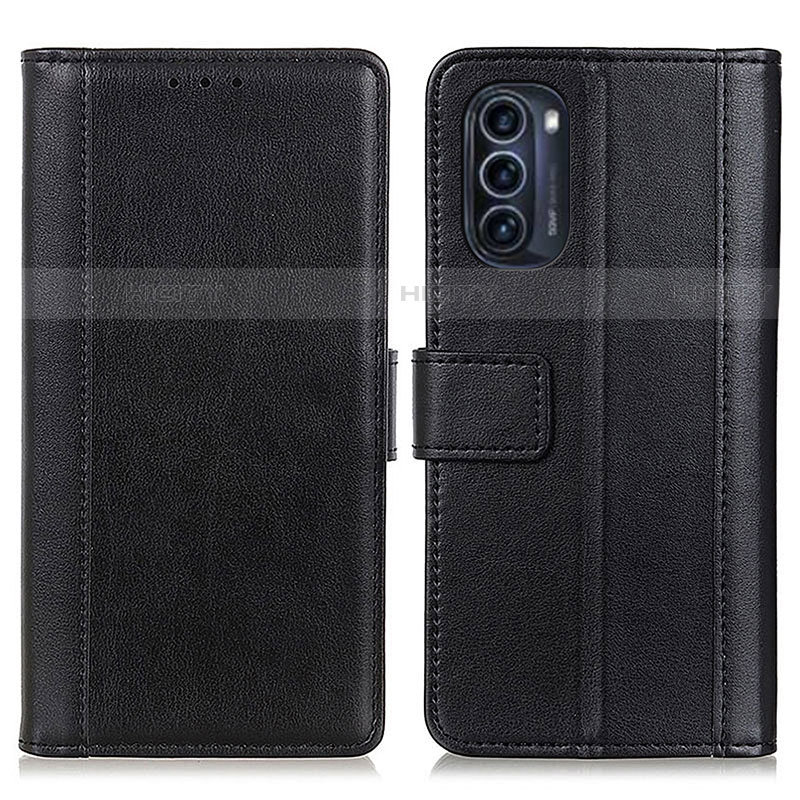 Funda de Cuero Cartera con Soporte Carcasa N02P para Motorola Moto G52j 5G