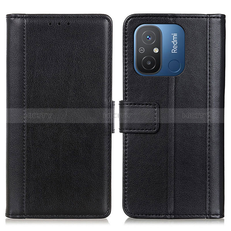 Funda de Cuero Cartera con Soporte Carcasa N02P para Xiaomi Redmi 12C 4G