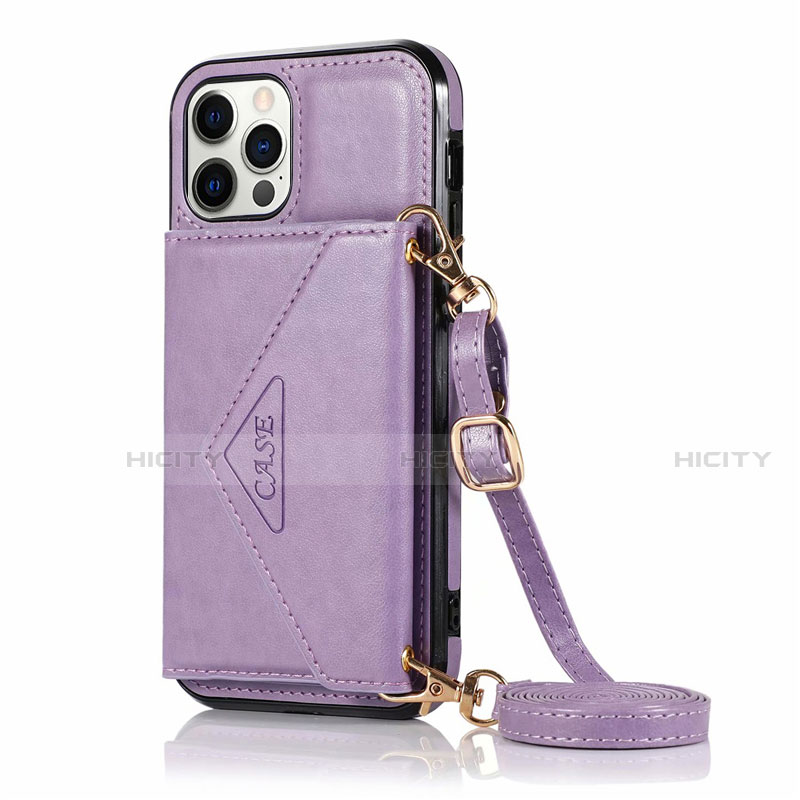 Funda de Cuero Cartera con Soporte Carcasa N03 para Apple iPhone 12 Pro