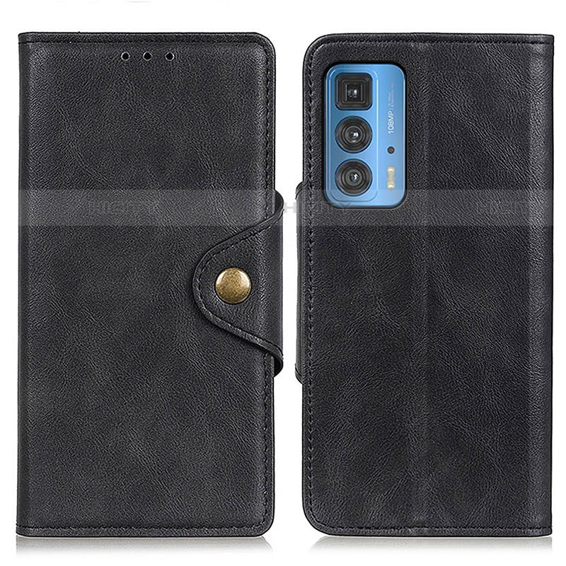 Funda de Cuero Cartera con Soporte Carcasa N03P para Motorola Moto Edge 20 Pro 5G