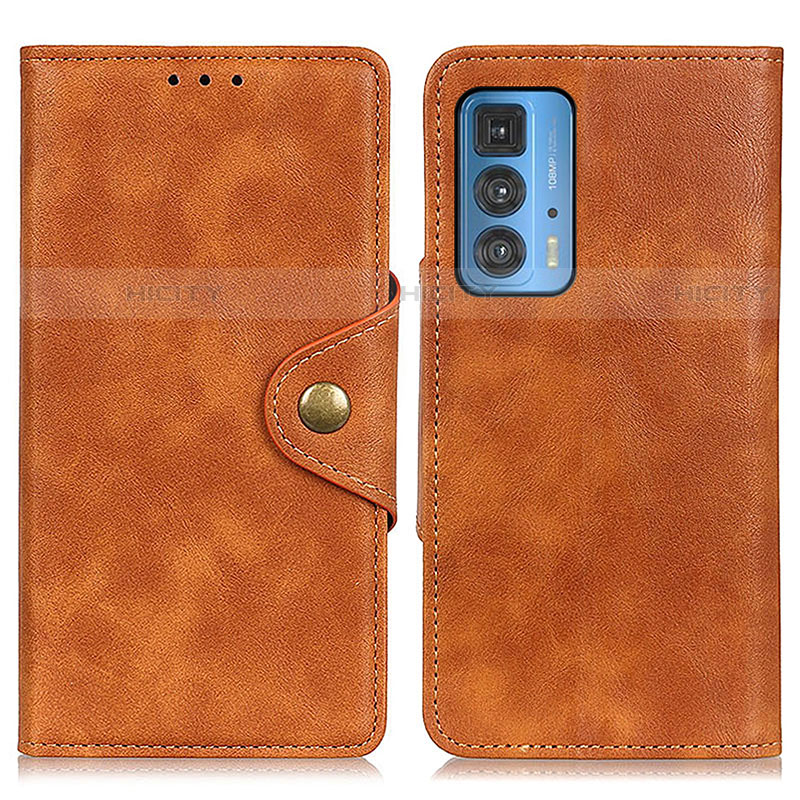 Funda de Cuero Cartera con Soporte Carcasa N03P para Motorola Moto Edge 20 Pro 5G