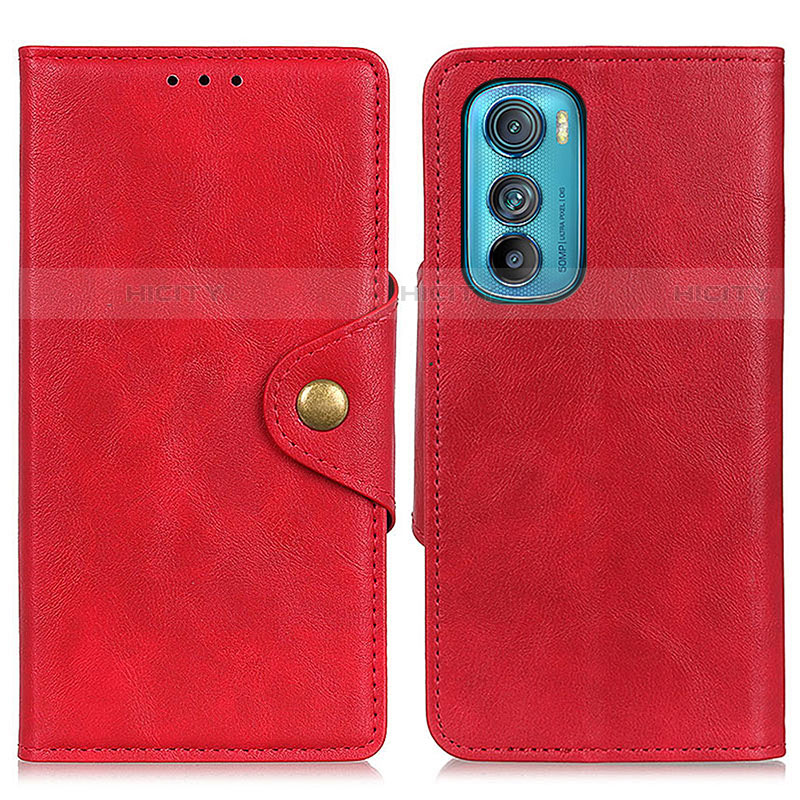 Funda de Cuero Cartera con Soporte Carcasa N03P para Motorola Moto Edge 30 5G