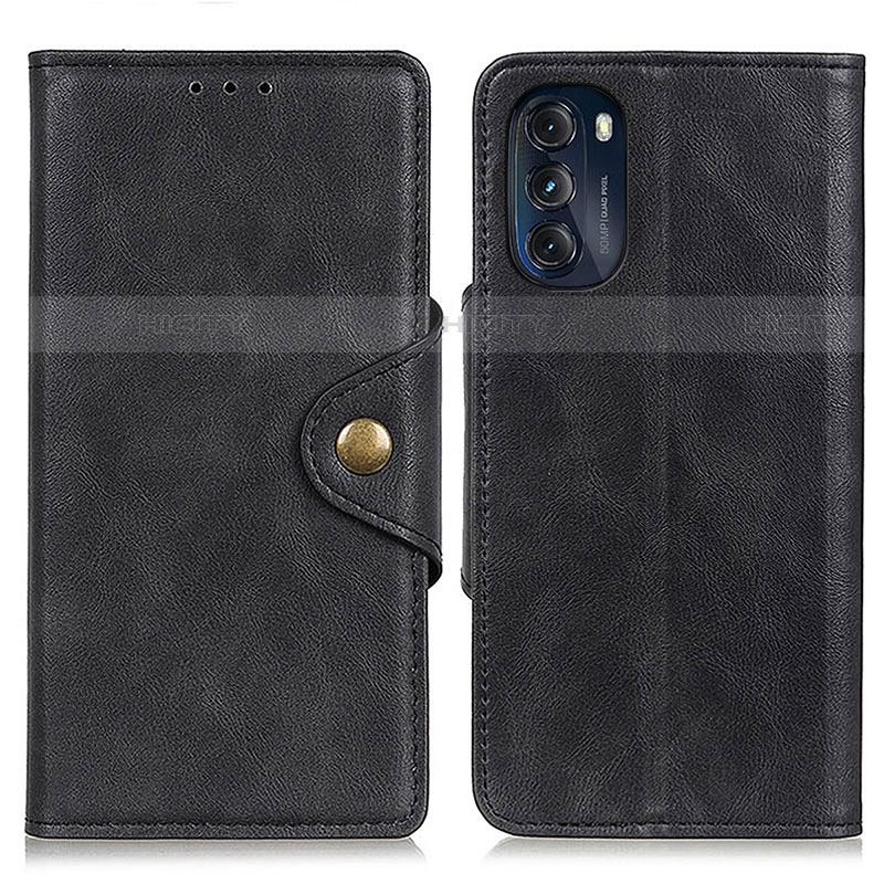 Funda de Cuero Cartera con Soporte Carcasa N03P para Motorola Moto G 5G (2022)