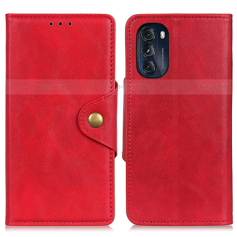 Funda de Cuero Cartera con Soporte Carcasa N03P para Motorola Moto G 5G (2022)