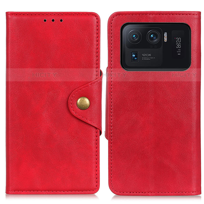 Funda de Cuero Cartera con Soporte Carcasa N03P para Xiaomi Mi 11 Ultra 5G