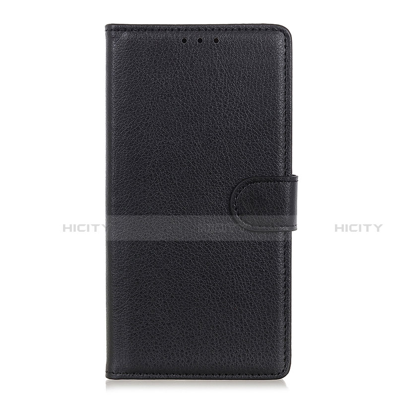 Funda de Cuero Cartera con Soporte Carcasa N04 para Huawei P40 Negro