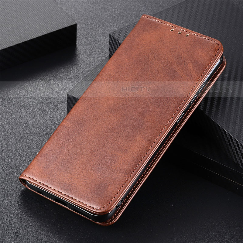 Funda de Cuero Cartera con Soporte Carcasa N04 para Huawei P40 Pro Marron