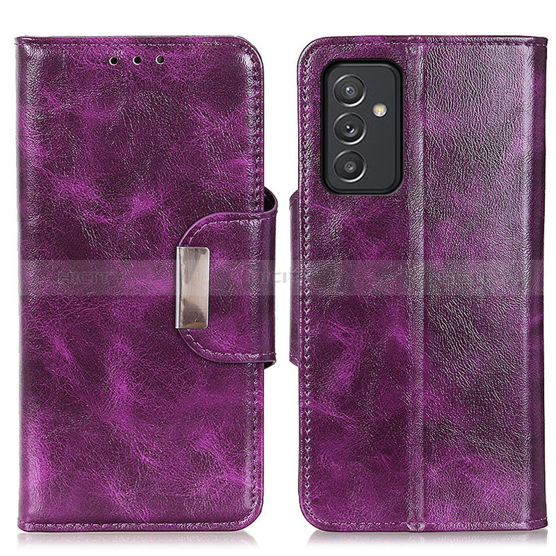 Funda de Cuero Cartera con Soporte Carcasa N04P para Samsung Galaxy Quantum2 5G