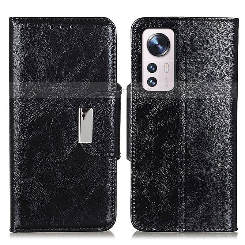 Funda de Cuero Cartera con Soporte Carcasa N04P para Xiaomi Mi 12S Pro 5G