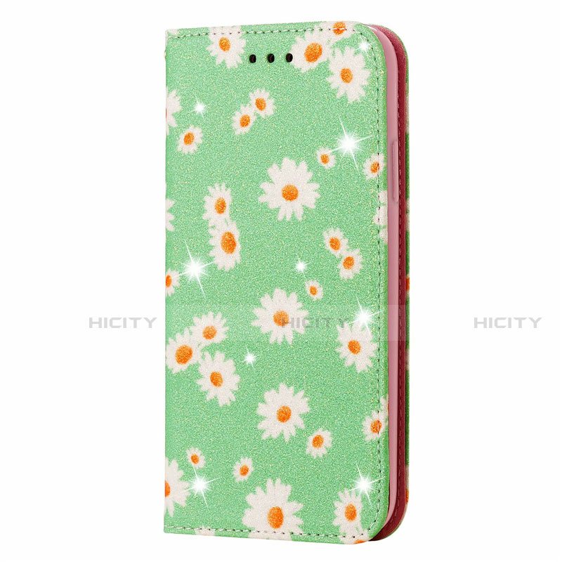 Funda de Cuero Cartera con Soporte Carcasa N05 para Samsung Galaxy Note 20 Ultra 5G Menta Verde