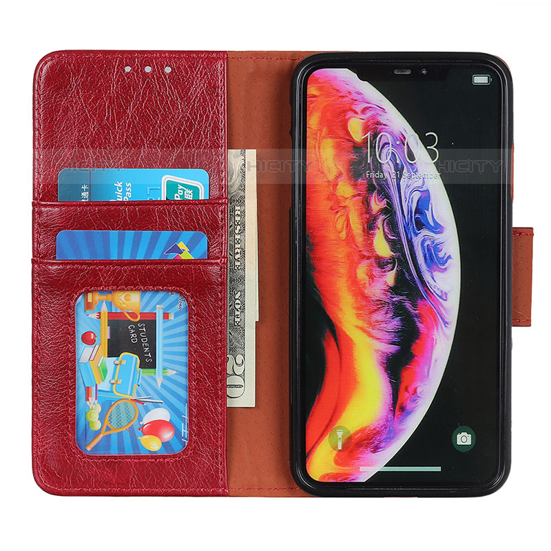 Funda de Cuero Cartera con Soporte Carcasa N05P para Oppo Reno7 4G