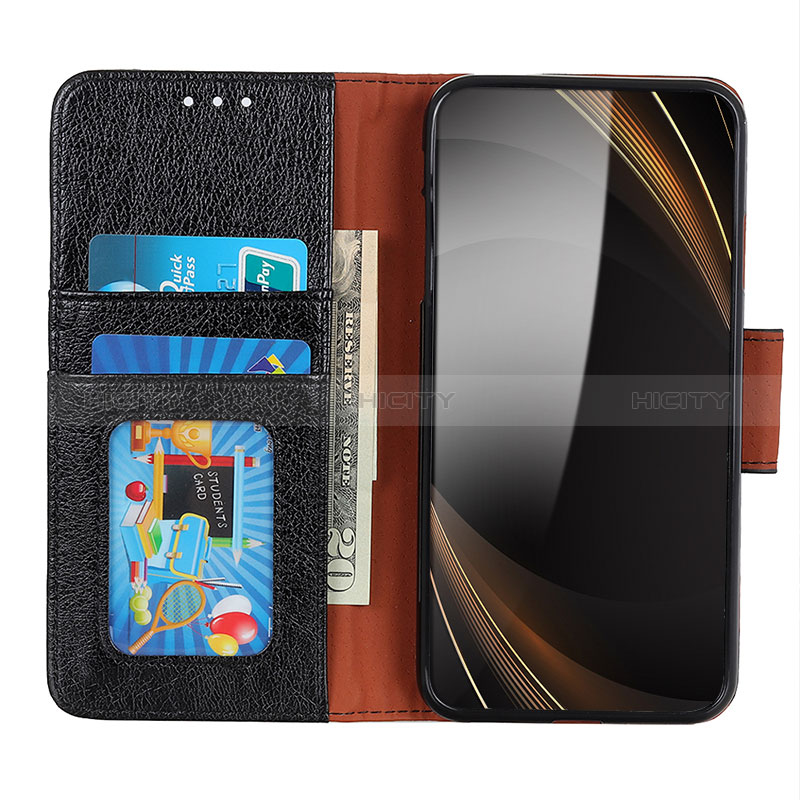Funda de Cuero Cartera con Soporte Carcasa N05P para Xiaomi Redmi Note 12 Pro 5G