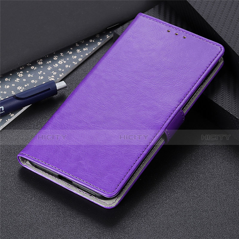 Funda de Cuero Cartera con Soporte Carcasa N07 para Huawei P40 Morado