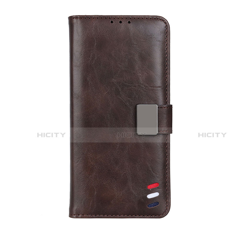 Funda de Cuero Cartera con Soporte Carcasa N07 para Huawei P40 Pro+ Plus Marron