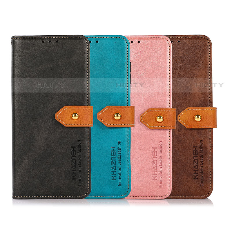 Funda de Cuero Cartera con Soporte Carcasa N07P para Motorola Moto E20