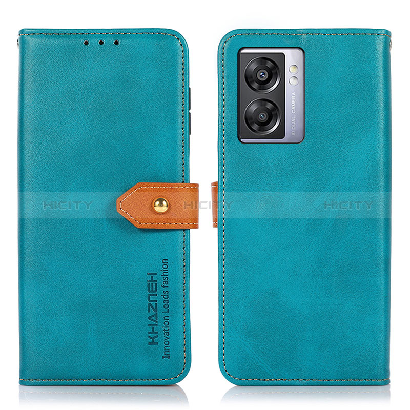 Funda de Cuero Cartera con Soporte Carcasa N07P para Oppo A77 5G