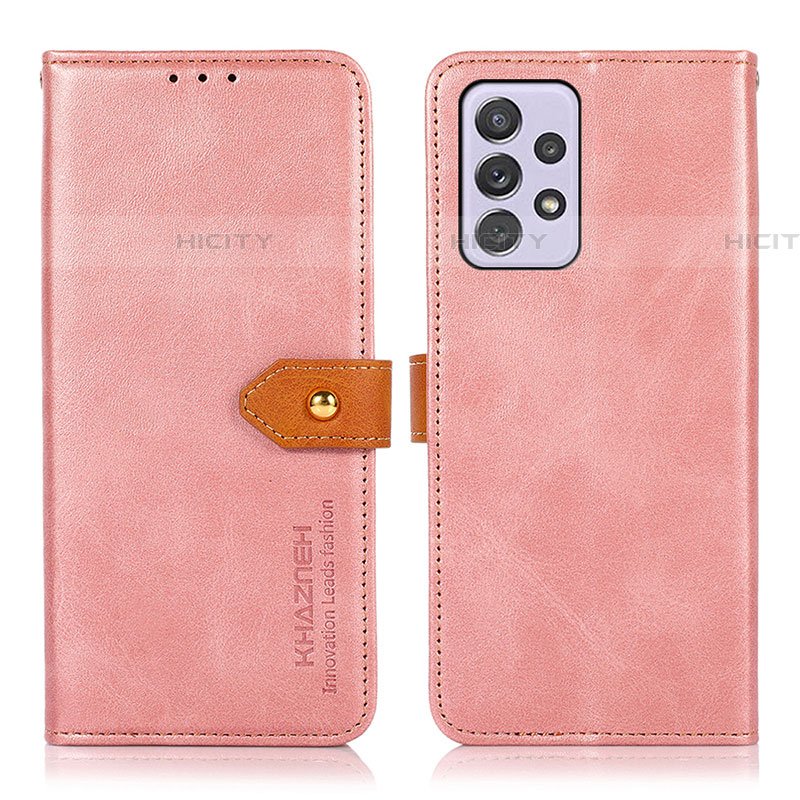 Funda de Cuero Cartera con Soporte Carcasa N07P para Samsung Galaxy A73 5G