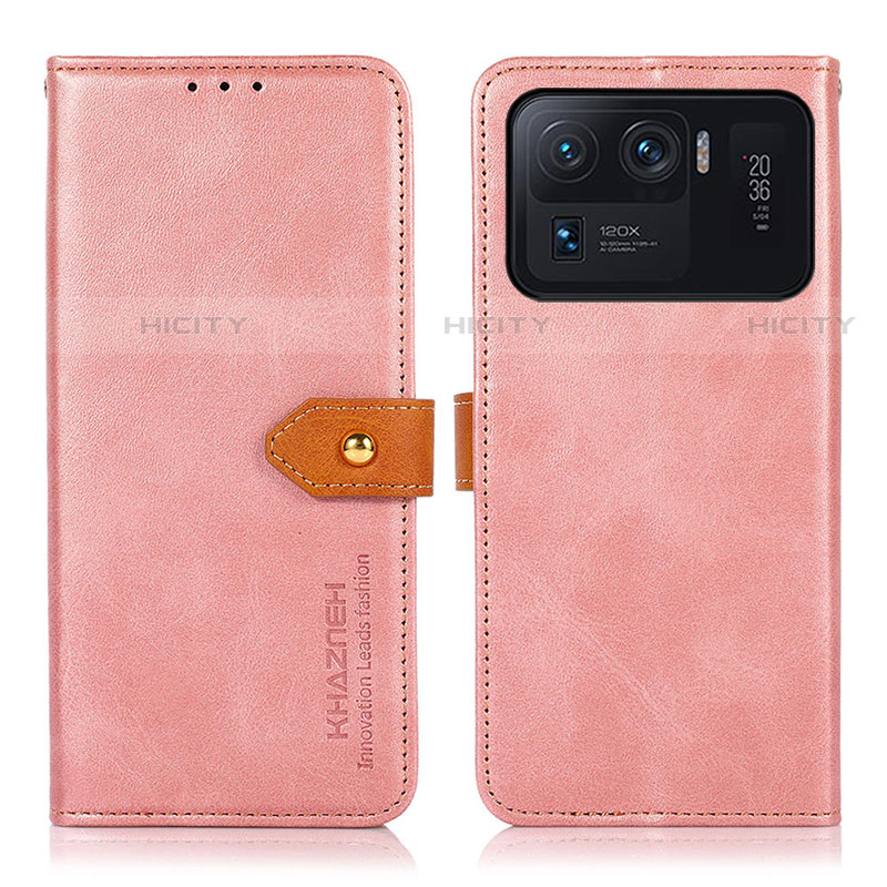 Funda de Cuero Cartera con Soporte Carcasa N07P para Xiaomi Mi 11 Ultra 5G