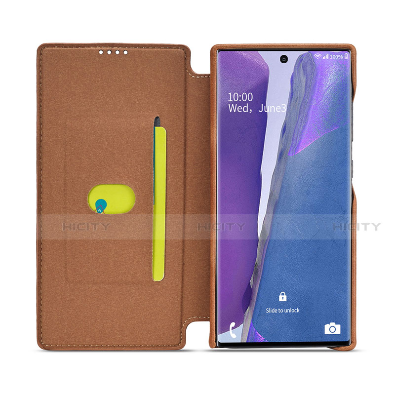 Funda de Cuero Cartera con Soporte Carcasa N09 para Samsung Galaxy Note 20 5G