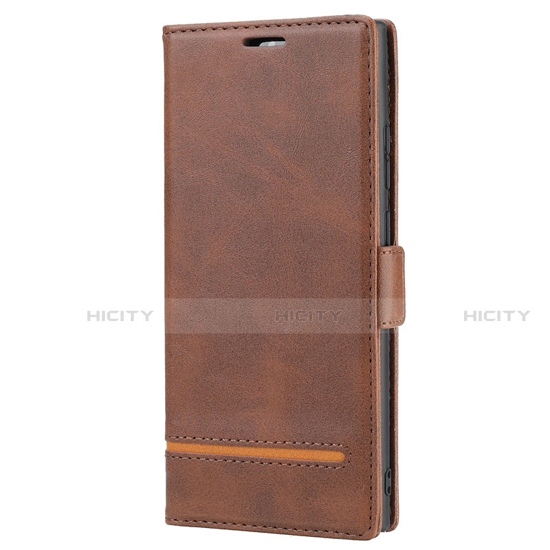 Funda de Cuero Cartera con Soporte Carcasa N11 para Samsung Galaxy Note 20 Ultra 5G Marron