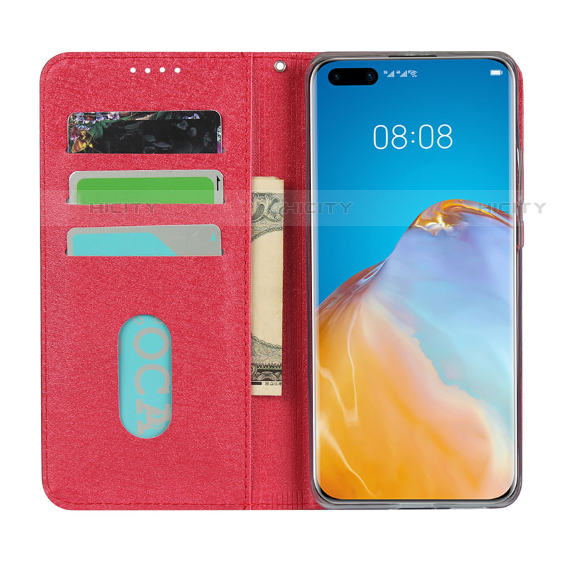 Funda de Cuero Cartera con Soporte Carcasa N12 para Huawei P40 Pro