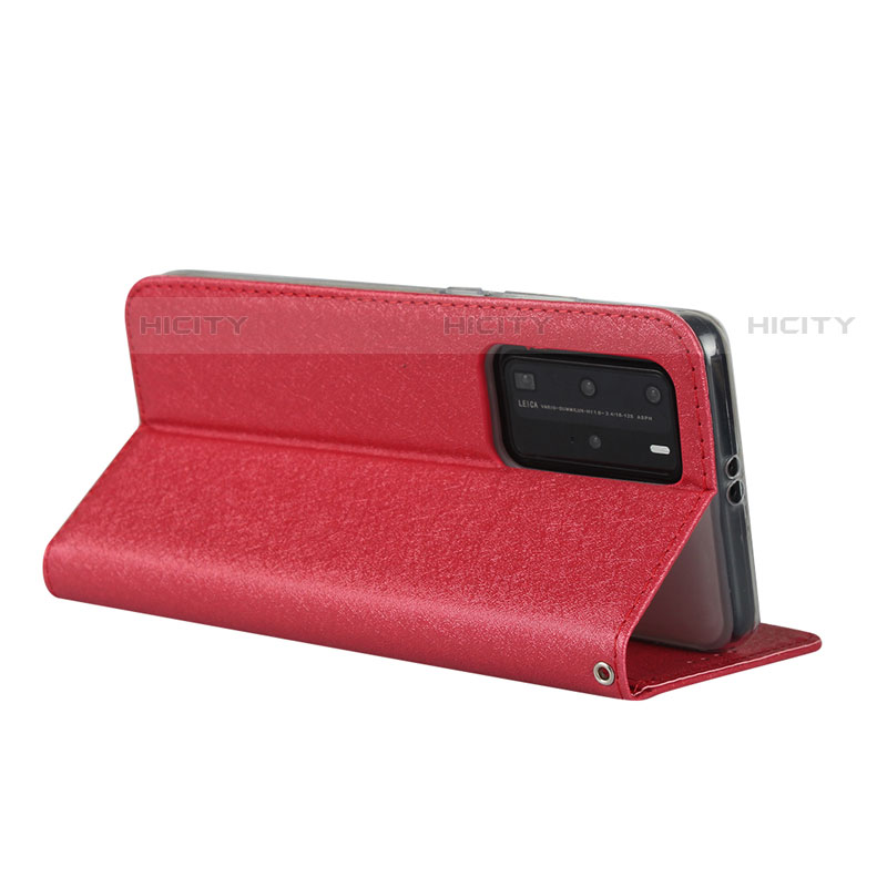 Funda de Cuero Cartera con Soporte Carcasa N12 para Huawei P40 Pro