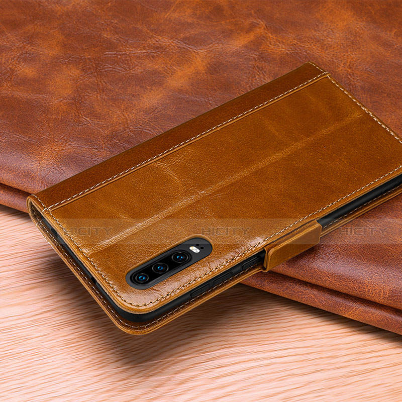 Funda de Cuero Cartera con Soporte Carcasa P01 para Huawei P30