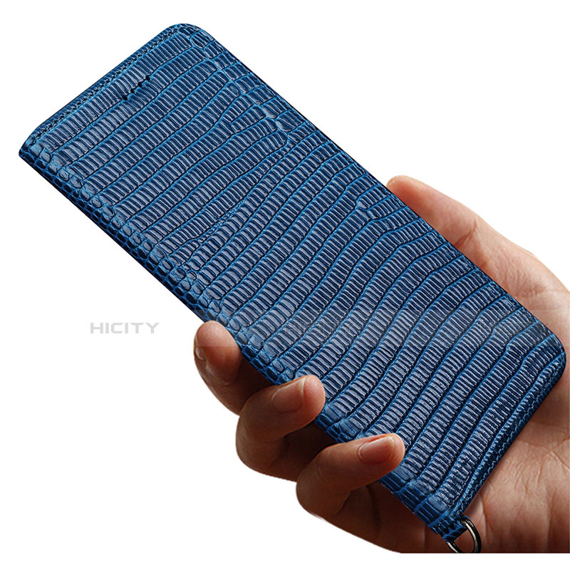 Funda de Cuero Cartera con Soporte Carcasa P03 para Apple iPhone Xs