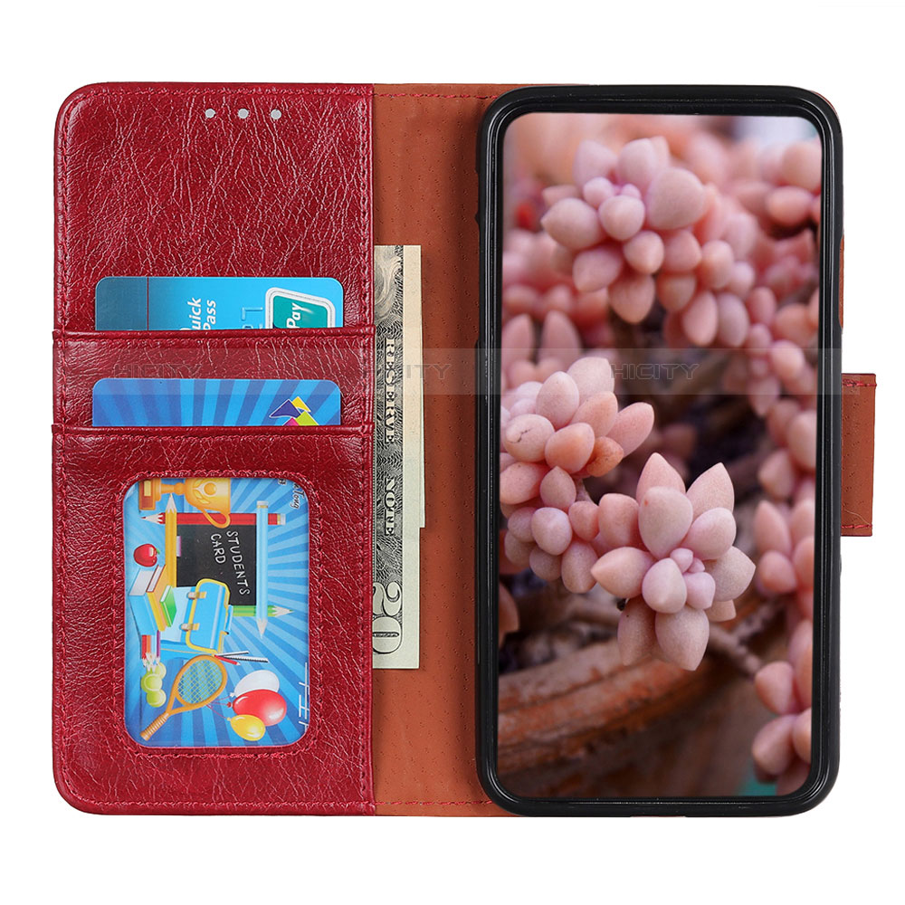 Funda de Cuero Cartera con Soporte Carcasa para Alcatel 1C (2019)