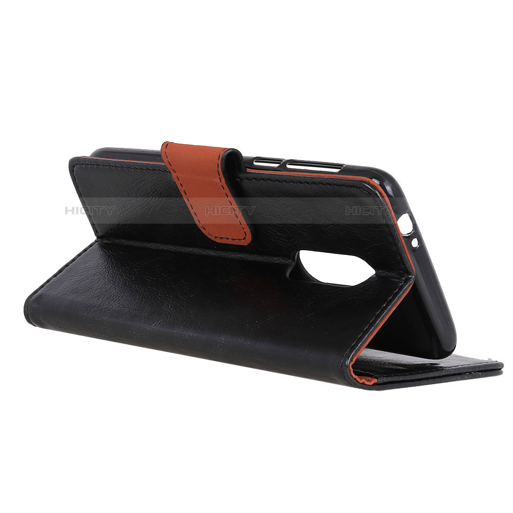 Funda de Cuero Cartera con Soporte Carcasa para Alcatel 3