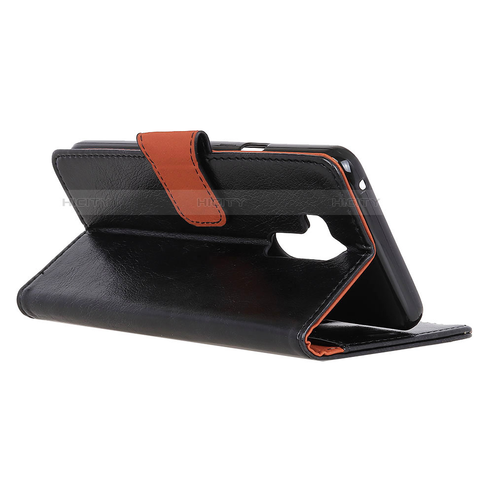 Funda de Cuero Cartera con Soporte Carcasa para Alcatel 7