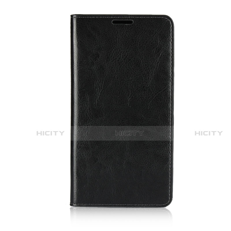 Funda de Cuero Cartera con Soporte Carcasa para Asus Zenfone 2 Laser 6.0 ZE601KL Negro