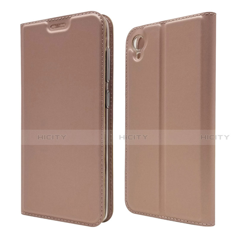 Funda de Cuero Cartera con Soporte Carcasa para Asus ZenFone Live L1 ZA550KL Oro Rosa