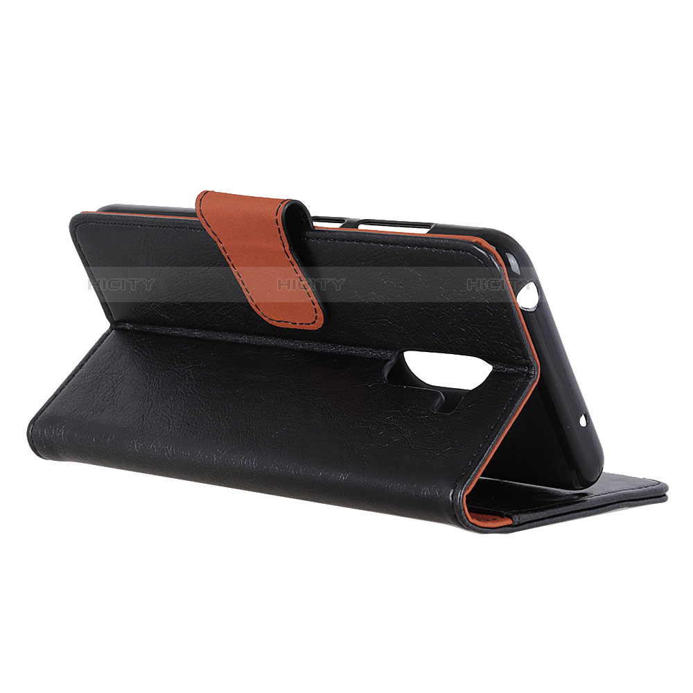 Funda de Cuero Cartera con Soporte Carcasa para Doogee X60L