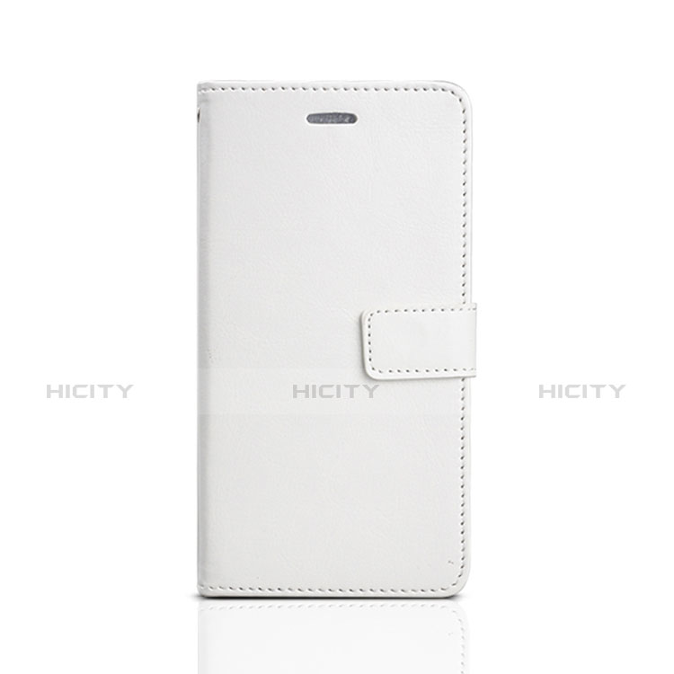 Funda de Cuero Cartera con Soporte Carcasa para Huawei Enjoy 8e Lite Blanco