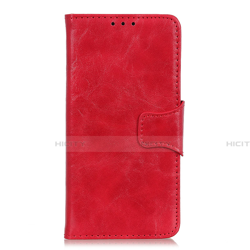 Funda de Cuero Cartera con Soporte Carcasa para Huawei Honor 30 Rojo