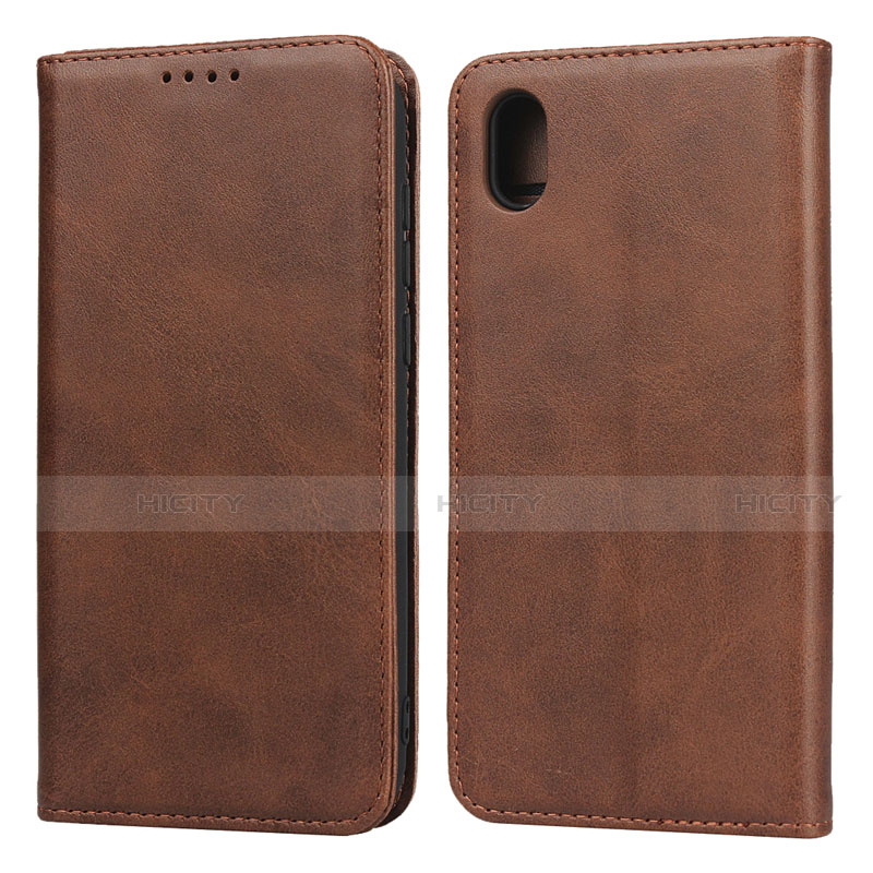 Funda de Cuero Cartera con Soporte Carcasa para Huawei Honor Play 8 Marron