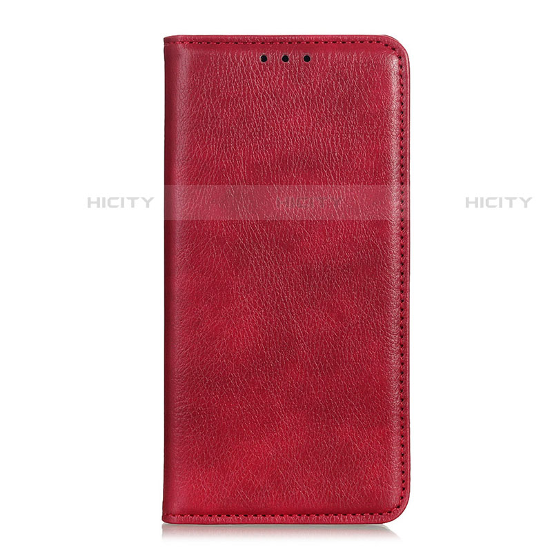 Funda de Cuero Cartera con Soporte Carcasa para Huawei Mate 40 Pro+ Plus Rojo