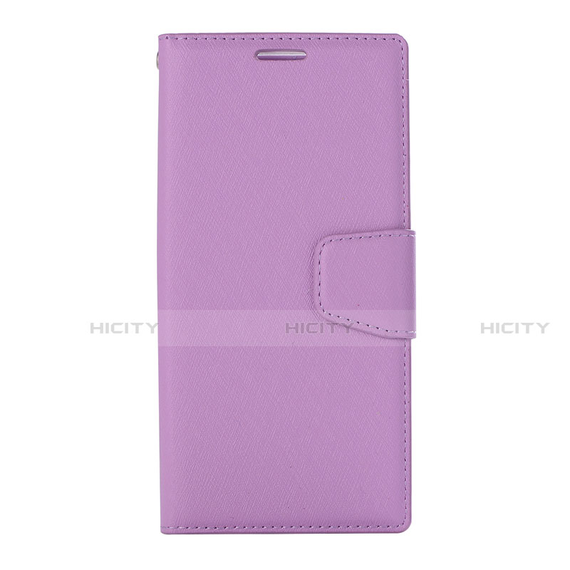 Funda de Cuero Cartera con Soporte Carcasa para Huawei Nova 3e Morado