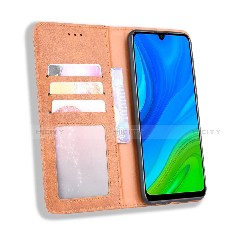 Funda de Cuero Cartera con Soporte Carcasa para Huawei P Smart (2020)