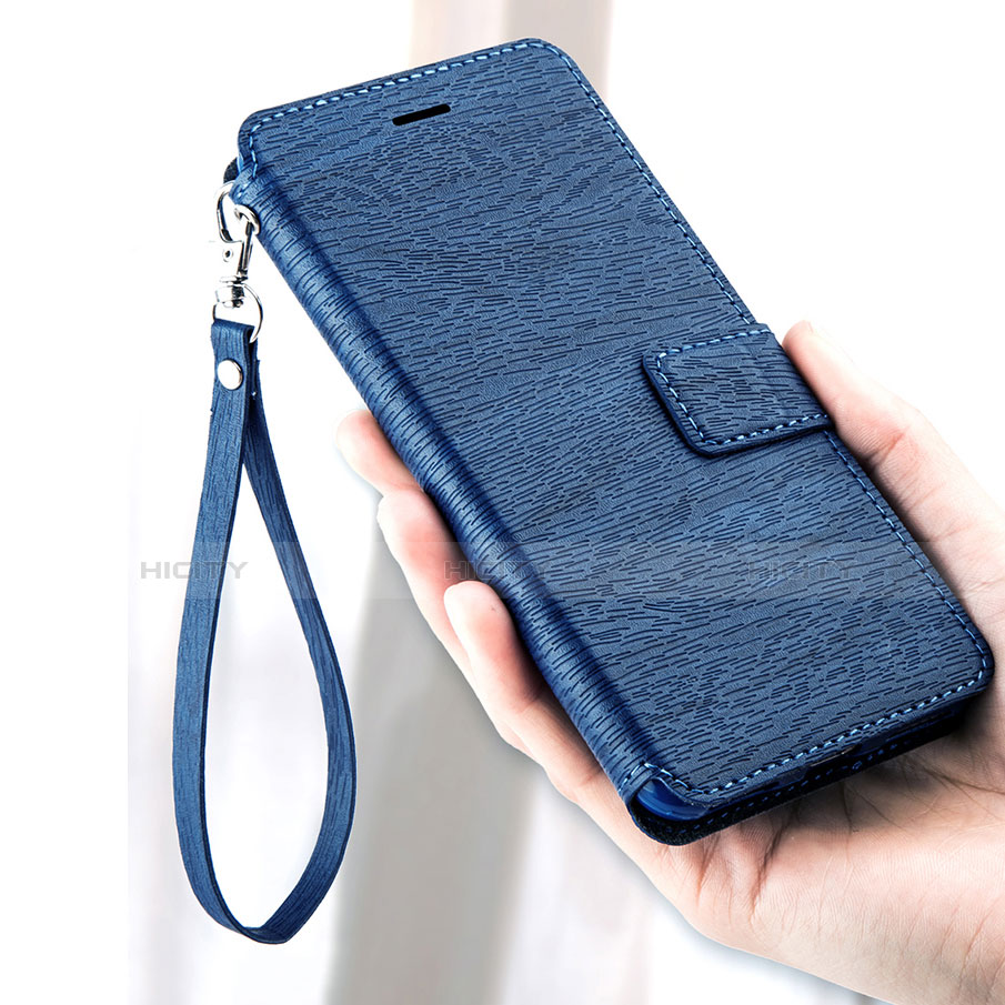 Funda de Cuero Cartera con Soporte Carcasa para Huawei Y6 Pro (2019)