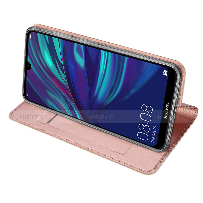 Funda de Cuero Cartera con Soporte Carcasa para Huawei Y7 Pro (2019)