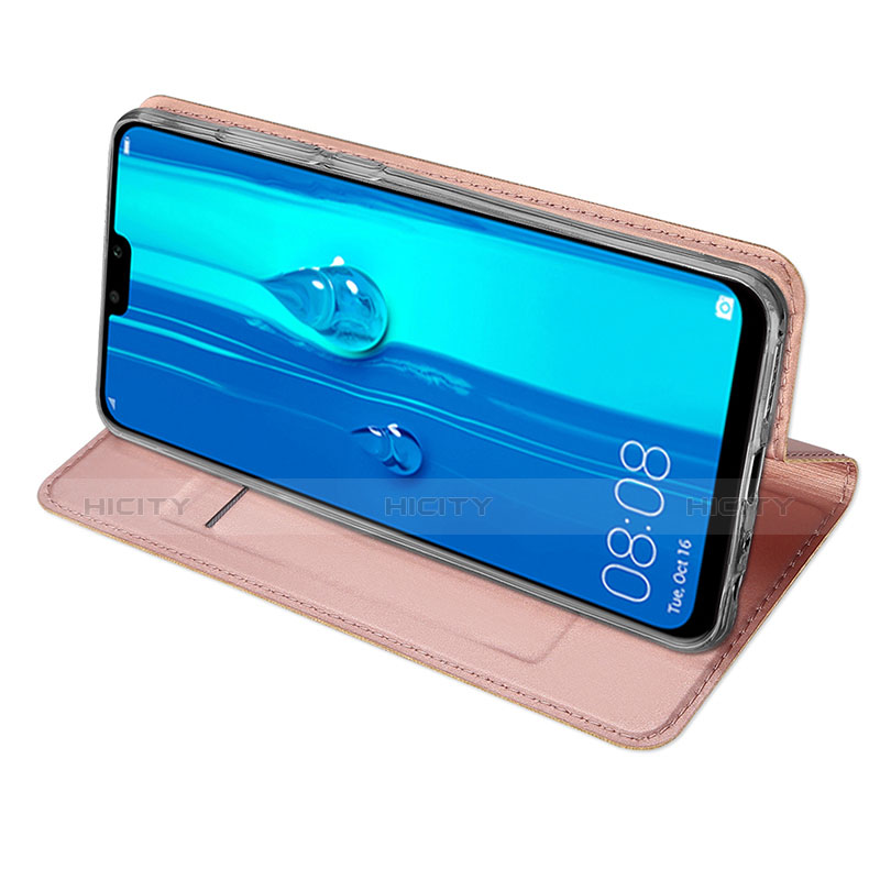 Funda de Cuero Cartera con Soporte Carcasa para Huawei Y9 (2019)