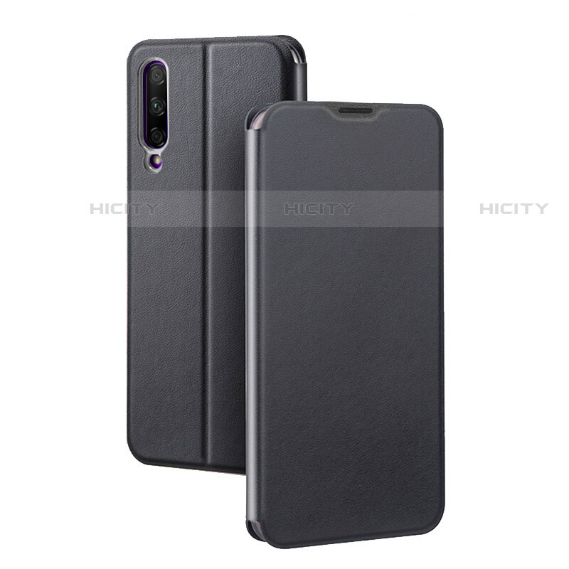 Funda de Cuero Cartera con Soporte Carcasa para Huawei Y9s Negro